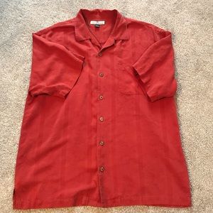 Tommy Bahama 100% silk shirt Size L